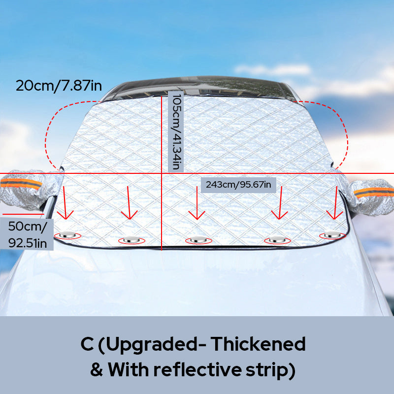 🔥HOT SALE 49% OFF🔥Magnetisk bil Anti-snø dekke