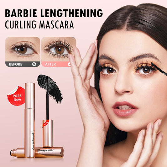 🔥Begrenset tid 40% rabatt🔥[Vanntett og smussfri] Forlengende og krøllete mascara med lang holdbarhet
