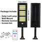 🔥KJØP 2 GRATIS FRAKT 🔥 SOLCELLEDREVET LAMPE 6000K 🔥