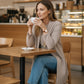 ⏳Tidsbegrenset spesialtilbud⏰Elegant 3-delt sett med lang cardigan, topp og bukse💞