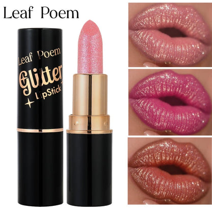 🔥2025 HETT SALG -KJØP 1 FÅ 1 GRATIS🔥Lipgloss Diamant Vannfast Glitterleppestift🔥