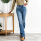 🎅 Stilige Plus Size High Stretch Tummy Tightening Jeans