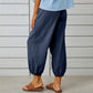 2025 Ny sommerbukse i bomull og lin for dame Nine Minute Trousers
