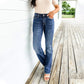 🎅 Stilige Plus Size High Stretch Tummy Tightening Jeans