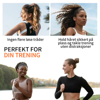 Oppgraderte hårbånd med høy elastisitet - Essentials for høy hestehale