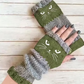 🐱Søte strikkede kattehansker for kvinner — for varme hender og frie fingre🧶