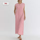 Stripete, uformell jumpsuit for kvinner