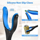 Sammenleggbar griper med 360° svingbar klips