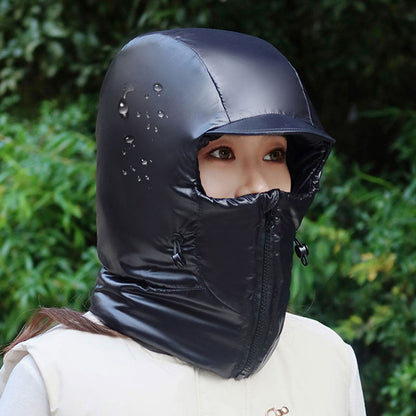 Winter-Ready Thermal Wind-Proof Hood