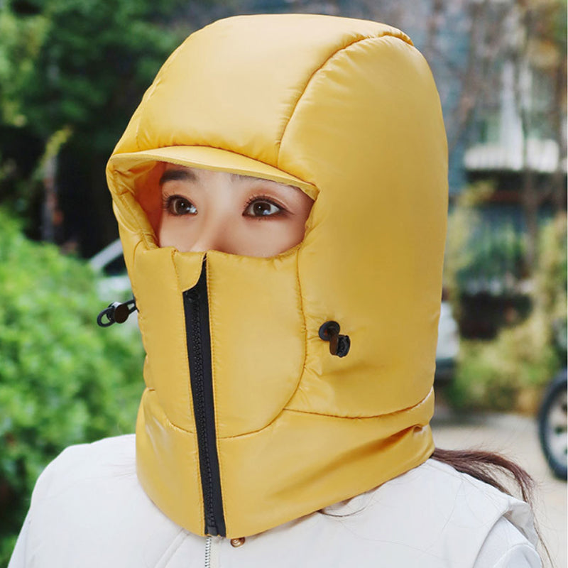 Winter-Ready Thermal Wind-Proof Hood