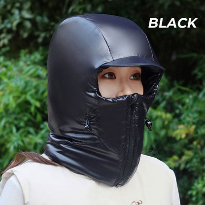 Winter-Ready Thermal Wind-Proof Hood