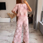 Todelt blondedress for kvinner