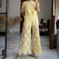 Todelt blondedress for kvinner