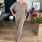 ⏳Tidsbegrenset spesialtilbud⏰Elegant 3-delt sett med lang cardigan, topp og bukse💞